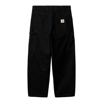 Carhartt WIP Pants Wide Panel Black Rinsed
